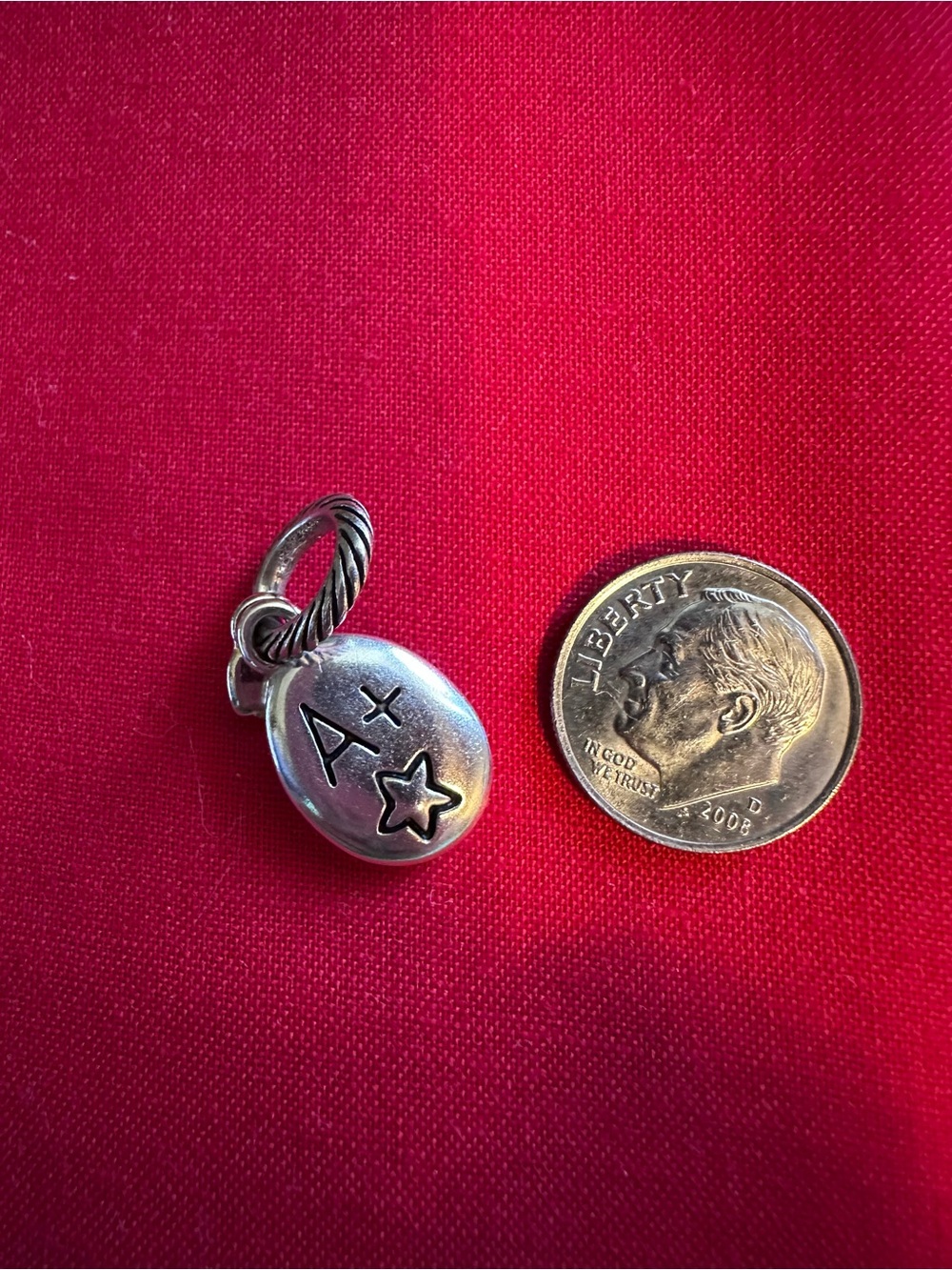 Brighton Silver 'Best Teacher' Bracelet Charm - Picture 2 of 2